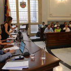 Sandra Guaita dirigeix el Ple de l'Ajuntament en que s'ha aprovat el nou Pla d'Emergència en situacions de Sequera del municipi.