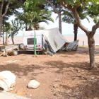 Las medidas tomadas por los aguaceros de hace dos años no impiden los destrozos en el Camping Alfacs