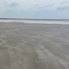 La Barra del Trabucador inundada.