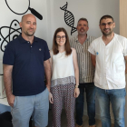 Investigadors del Grup de Recerca en Patologia Oncològica i Bioinformàtica de l'IISPV i professors de l'Institut de l'Ebre que han dut a terme el projecte EMMA Molds.