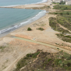 El nuevo canal permitirá desviar las aguas pluviales de las carreteras A-7, C-31b y TV-3146.