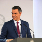 El president del govern espanyol en funcions, Pedro Sánchez, a la Moncloa.