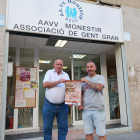 La asociación de vecinos de Monestiri presentó ayer el cartel.