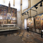 Imagen de la renovada pinacoteca gótica de la Catedral de Tarragona.