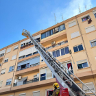 Bloc de pisos on s'ha produït l'incendi.