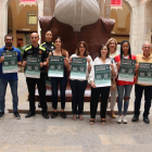 Representants de les diferents entitats que formen la Xarxa d'Atenció a les Persones Sense Llar de Tarragona.