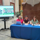 Presentación de este miércoles por la mañana de las actividades del Mes de la Salud Mental en Tarragona.