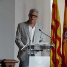 Carles Farré durante su discurso.