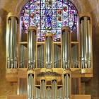 L'únic orgue del constructor Metzler que hi ha a la Península Ibèrica.