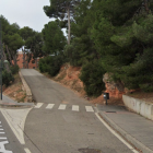 Imagen del acceso a la avenida Puig i Valls desde la carretera de Sant Pere y Sant Pau.