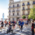 Imagen del Medio Maratón por las calles de Tarragona.
