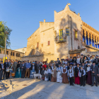 Los visitantes pudieron disfrutar de las recreaciones que devolvieron a los Pallaresos a principios del siglo XX.