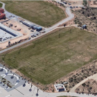 Imagen aérea del campo de rugby de l'Anella Mediterrània.