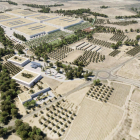 Proposta de la nova zona industrial de la Bisbal del Penedès.