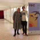 La concejala de Cultura del Ayuntamiento de Tarragona y el director artístico del Festival REC en la presentación de la 23ª edición del certamen.