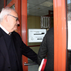 L'exdirector general d'Innova, Josep Prat, entrant als jutjats.