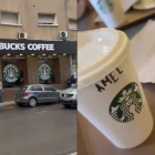 Imatge de l'Starbucks fals obert a Algèria.