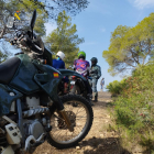 Agentes del Servicio de Protección de la Naturaleza, han intensificado el control del tránsito de motocicletas TT por los montes de Tarragona para la protección del medioambiente.