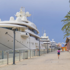 Imatge d'algunes de les embarcacions internacionals que omplen el recinte del Port Tarraco aquestes setmanes.