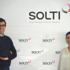 Tomás Pascual, cap de l'àrea científica, i Lídice Vidal, cap de l'àrea operativa, a Solti.