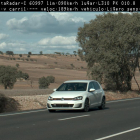 Cotxe fotografiat pel radar dels Mossos.