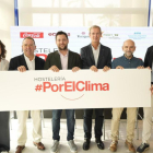 Presentació del projecte 'Hostelería #PorElClima' ahir al restaurant El Pòsit del Serrallo.