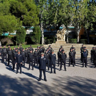 Imatge de l'acte del Dia del Patró de la Policia.