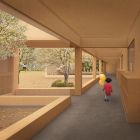 Imatge virtual de la nova escola bressol municipal
