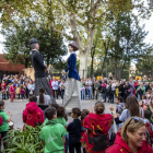Imatge de la cercavila al Morell per a celebrar la Festa Major de Sant Martí.