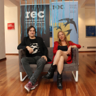 El director artístic i la directora executiva del Festival REC de Tarragona, Xavier Garcia i Eva Vallès.