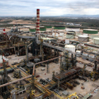 Imagen aérea del Complejo Industrial de Repsol en Tarragona.