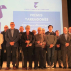 Autoridades, representantes y ganadores de los Premios Tarragonès 2023.