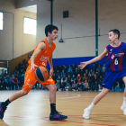 Imatge de a final entre el Barça i el València.