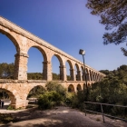 Imatge del Pont del Diable de Tarragona.