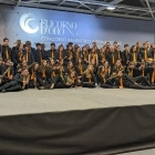 Imatge dels membres de la Banda Simfònica de Reus al concurs.
