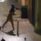 Imatge del vídeo enregistrat per un veí