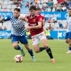 Imatge del partit entre el CE Sabadell i el Nàstic.