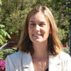 La candidata dels comuns a presidenta de la Generalitat, Jéssica Albiach, durant la seva visita a Vila-seca.