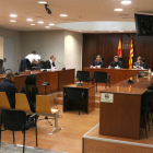 Un moment del judici d'aquest dijous a l'Audiència de Lleida.