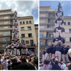 El primer 3de9f de la temporada dels Minyons i el primer 4d9f de la temporada dels Capgrossos. Minyons de Terrassa / Capgrossos de Mataró