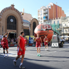 Imatge del 3x3 disputat a la plaça Corsini.