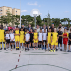 Imatge de la inauguració del nou parc esportiu.