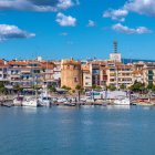 Imatge de la costa de Cambrils vista des del Mar.