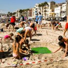 Imatge d'una edició anterior del Concurs de castells de sorra de Santa Rosalia