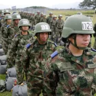 Fotografía de archivo de integrantes de las Fuerzas Militares colombianas