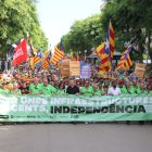 Imatge de la manifestació a Tarragona.