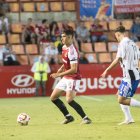 Marc Montalvo durant el partit contra el Tarazona.