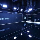 El nou plató dels 'Informatius' de RTVE, en una imatge cedida. (Horitzontal)