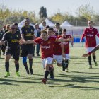 Imatge d'un partit entre el Nàstic i la UD Las Palmas en una jornada de LaLiga genuine disputada l'any passat al al Futbol Salou Sports Cente.