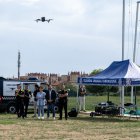 Presentació del nou dron de la GUT.